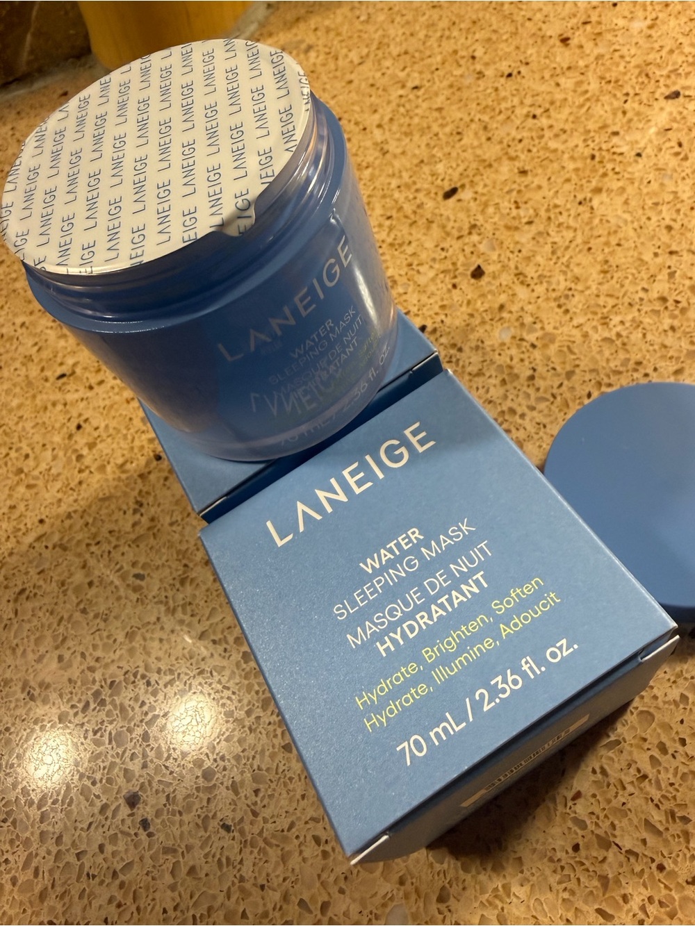 LANEIGE Blue Water Sleeping Mask - Hydrating Overnight Gel
